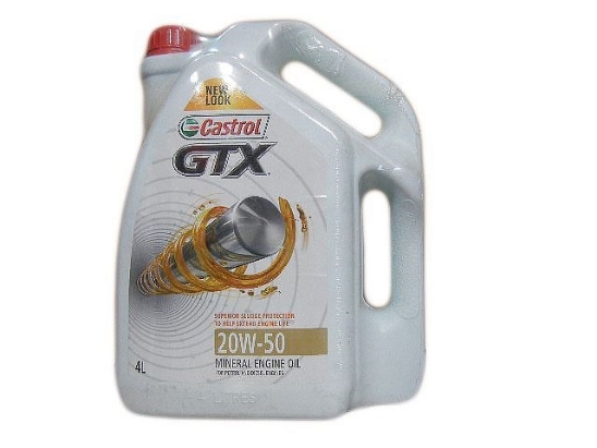 Castrol Motor Oil GTX 4 Litre