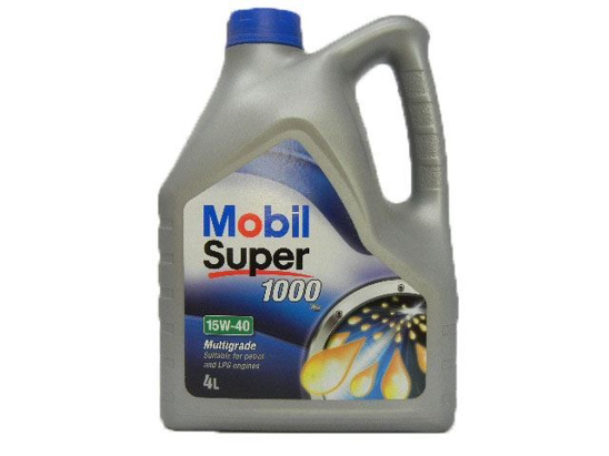 Mobile Motor Oil 1000 4 Litre