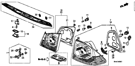 Diggi Moulding Genuine UH6	