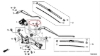 Honda Civic 2024 Cap Front Wiper Arm.