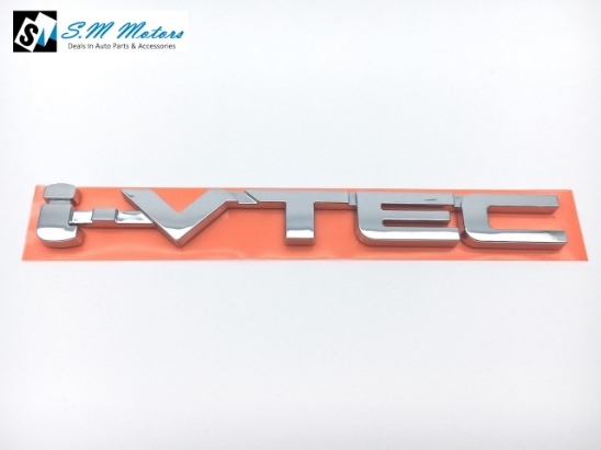 Picture of GENUINE HONDA (I-VTEC) REAR CHROME EMBLEM